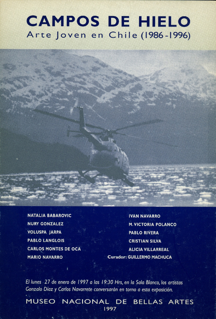Campos de Hielo. Arte Joven en Chile (1986-1996)