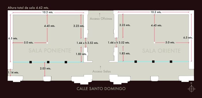 Plano planta Ficción de un origen