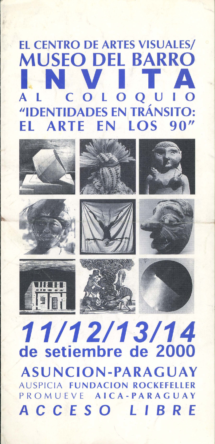 Coloquio Identidades en tránsito: el arte en los 90