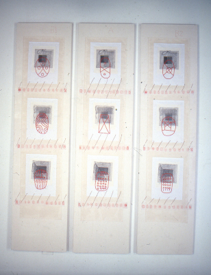 De la serie Tránsitos Cosidos