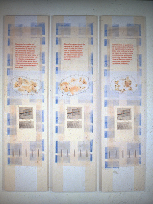 Serie Tránsitos cosidos